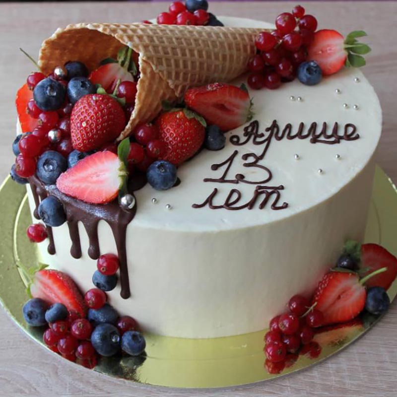 Торт на день рождения мальчику 13 лет